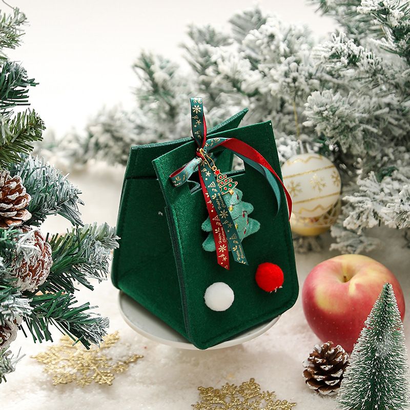  Túi Quà Vải Nỉ Xmas 