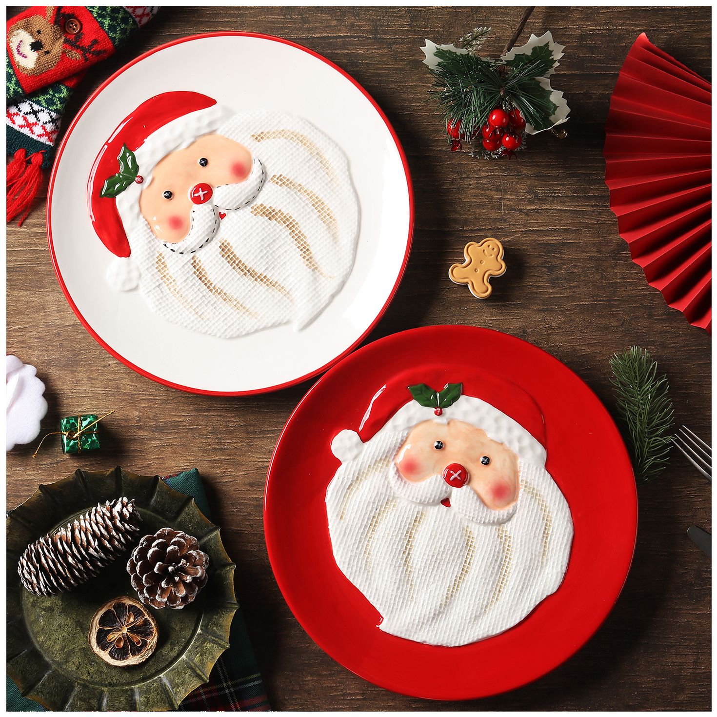  Đĩa Santa Mũi Đỏ 