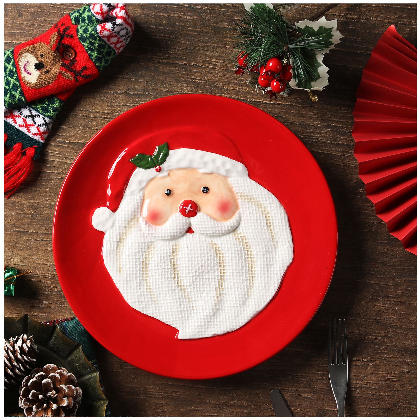  Đĩa Santa Mũi Đỏ 