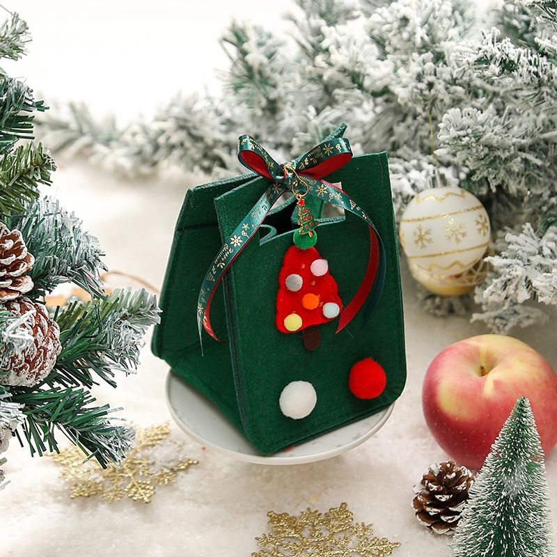  Túi Quà Vải Nỉ Xmas 