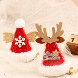  Kẹp Tóc Xmas Mũ Ren,Bông 