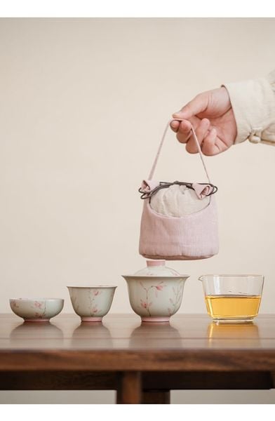  Bộ Trà Hoa Cánh Tiên 