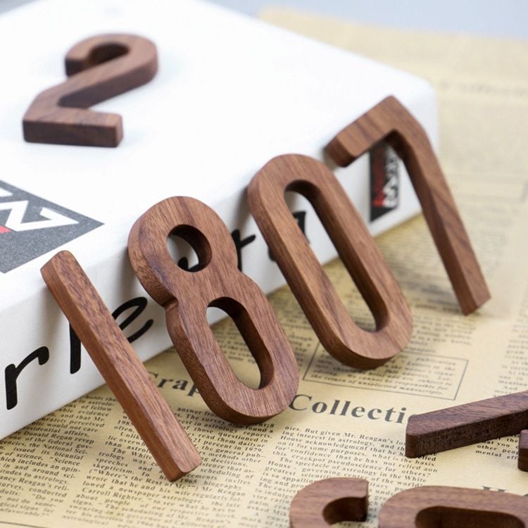  Chữ, Số Gỗ Decor 