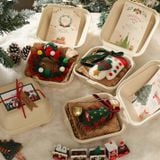  Treo Xmas Vải Dây Nơ 