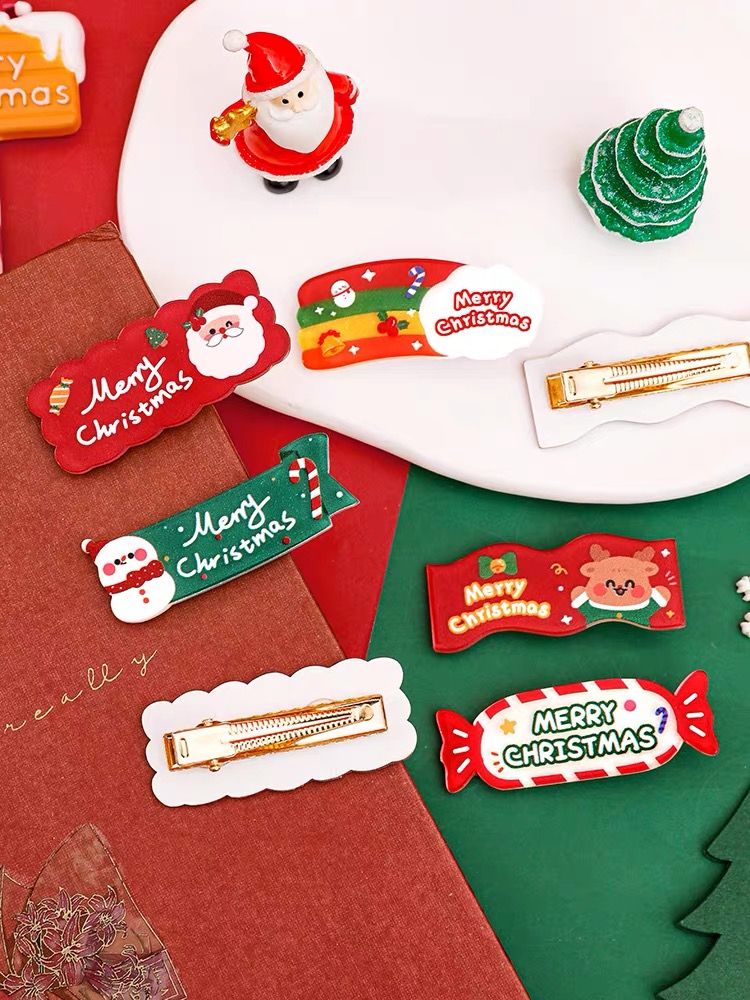  Kẹp Tóc Merry Christmas 