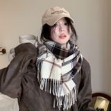  Khăn Choàng Cổ Kẻ Sọc 