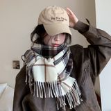  Khăn Choàng Cổ Kẻ Sọc 