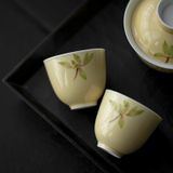  Chén Sứ Vẽ Tay Hoa Mộc Lan 