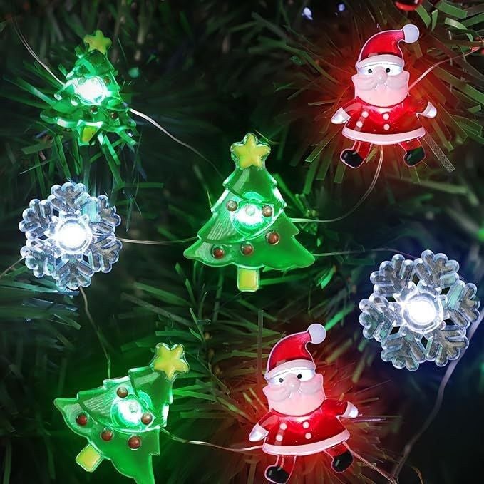 Dây Đèn Christmas 1m 10 Đèn 