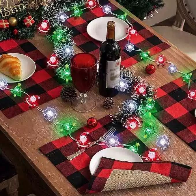  Dây Đèn Christmas 1m 10 Đèn 
