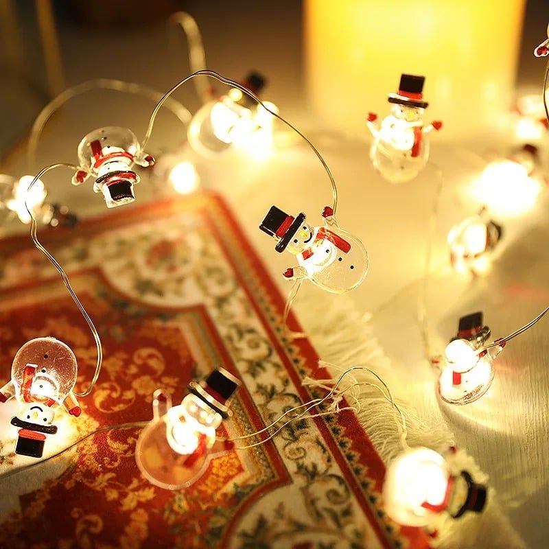  Dây Đèn Christmas 1m 10 Đèn 