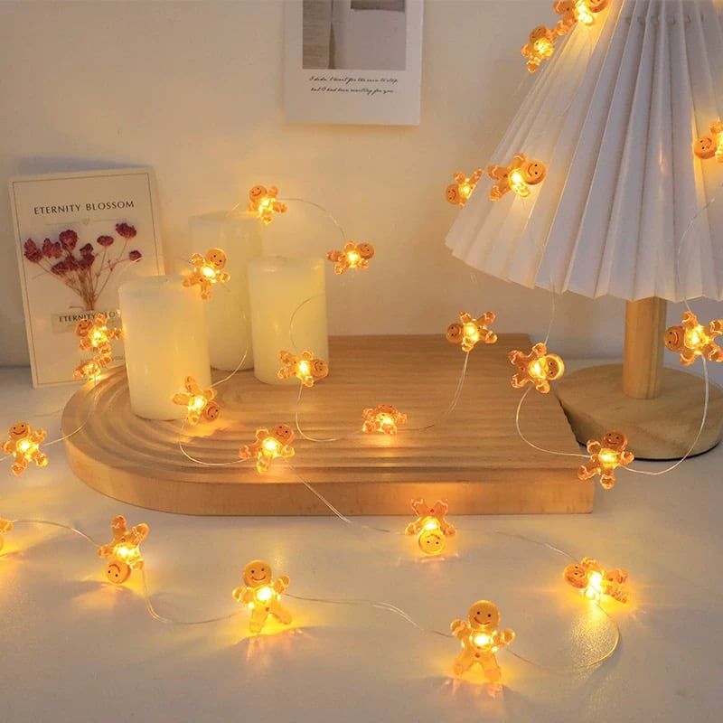  Dây Đèn Christmas 1m 10 Đèn 