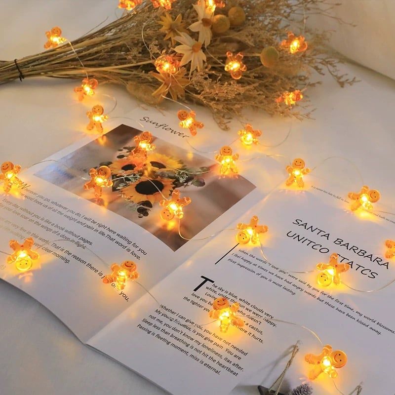  Dây Đèn Christmas 1m 10 Đèn 