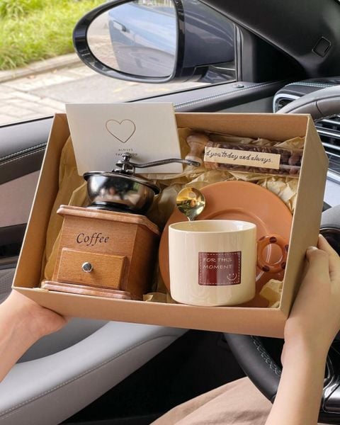  Hộp Quà Tặng Máy Xay Cafe 