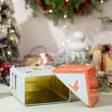  Hộp Thiếc Ngôi Nhà Giáng Sinh 