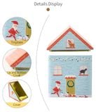  Hộp Thiếc Ngôi Nhà Giáng Sinh 