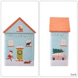  Hộp Thiếc Ngôi Nhà Giáng Sinh 