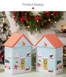  Hộp Thiếc Ngôi Nhà Giáng Sinh 
