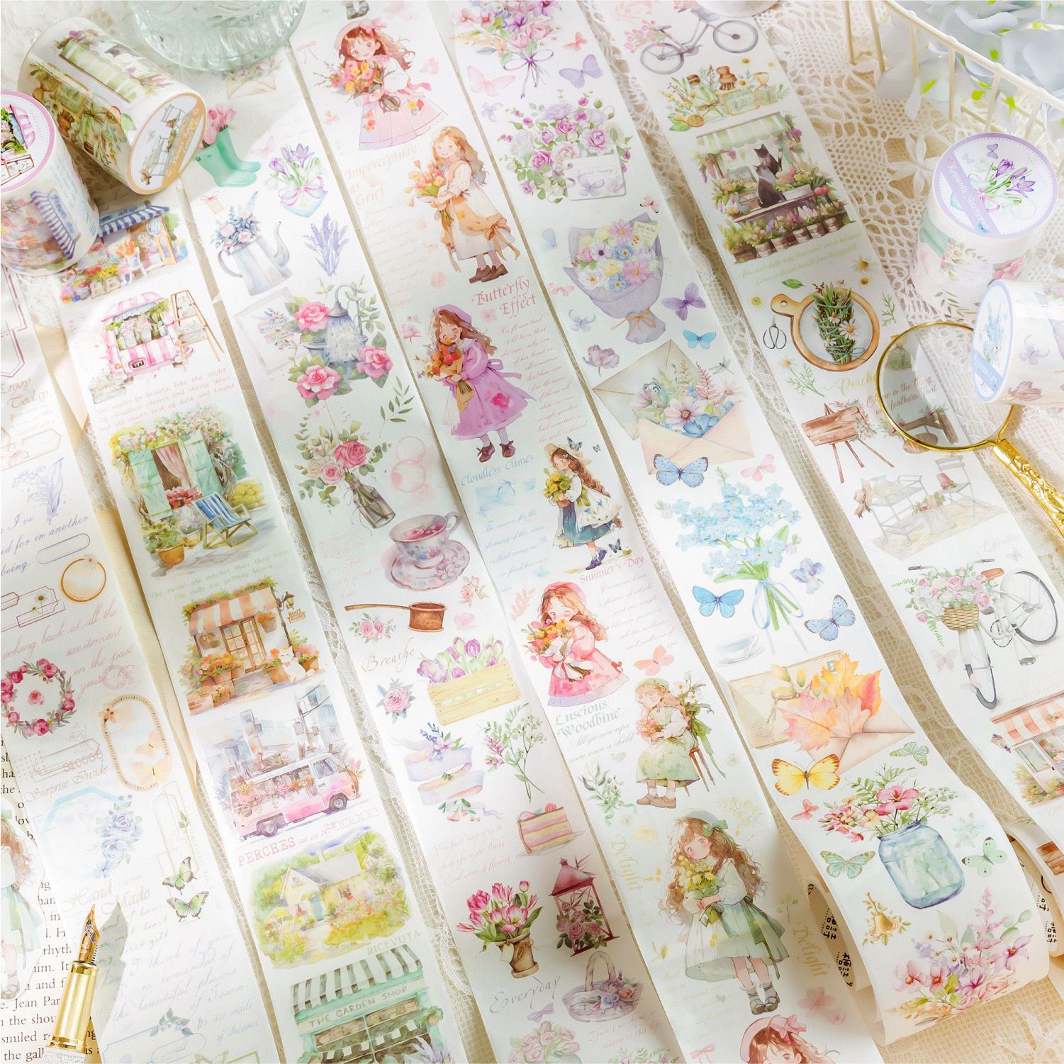  Băng Dính Giấy Màu Nước 