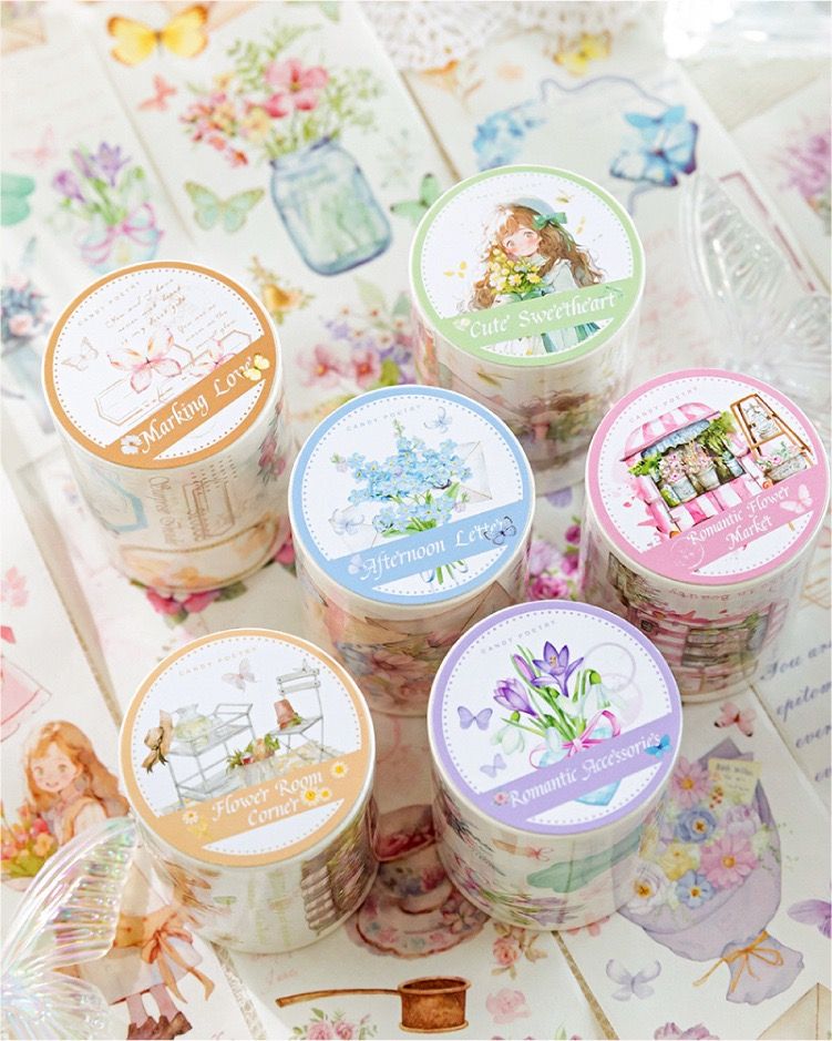  Băng Dính Giấy Màu Nước 