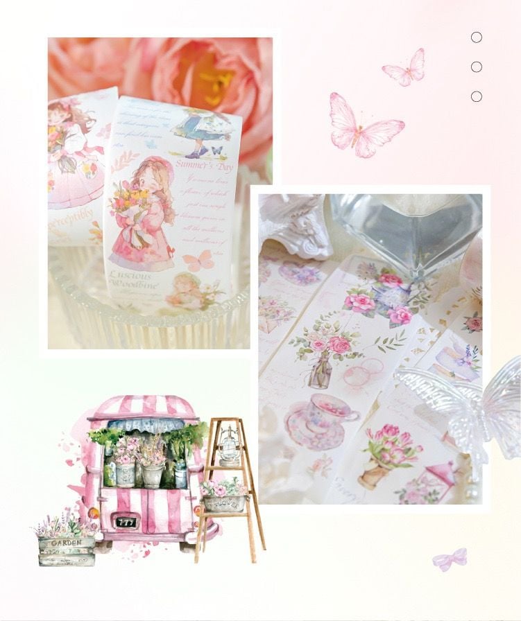  Băng Dính Giấy Màu Nước 