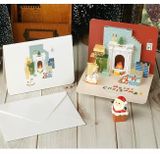  Thiệp 3D Ngôi Nhà Giáng Sinh 