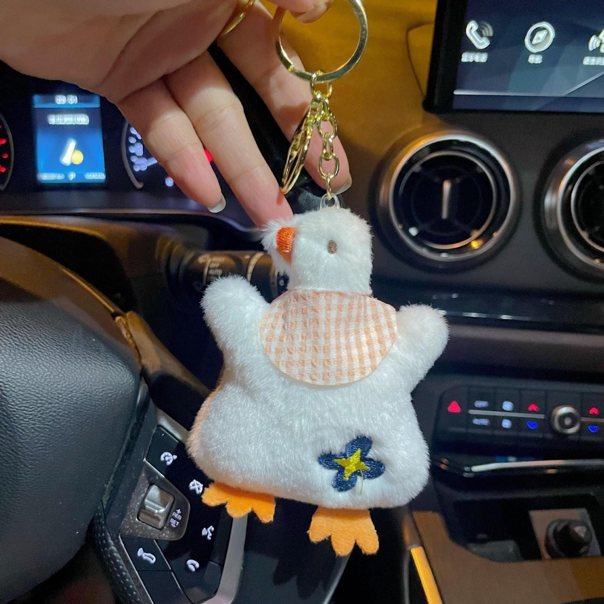  Móc Khoá Ngỗng Quàng Khăn 