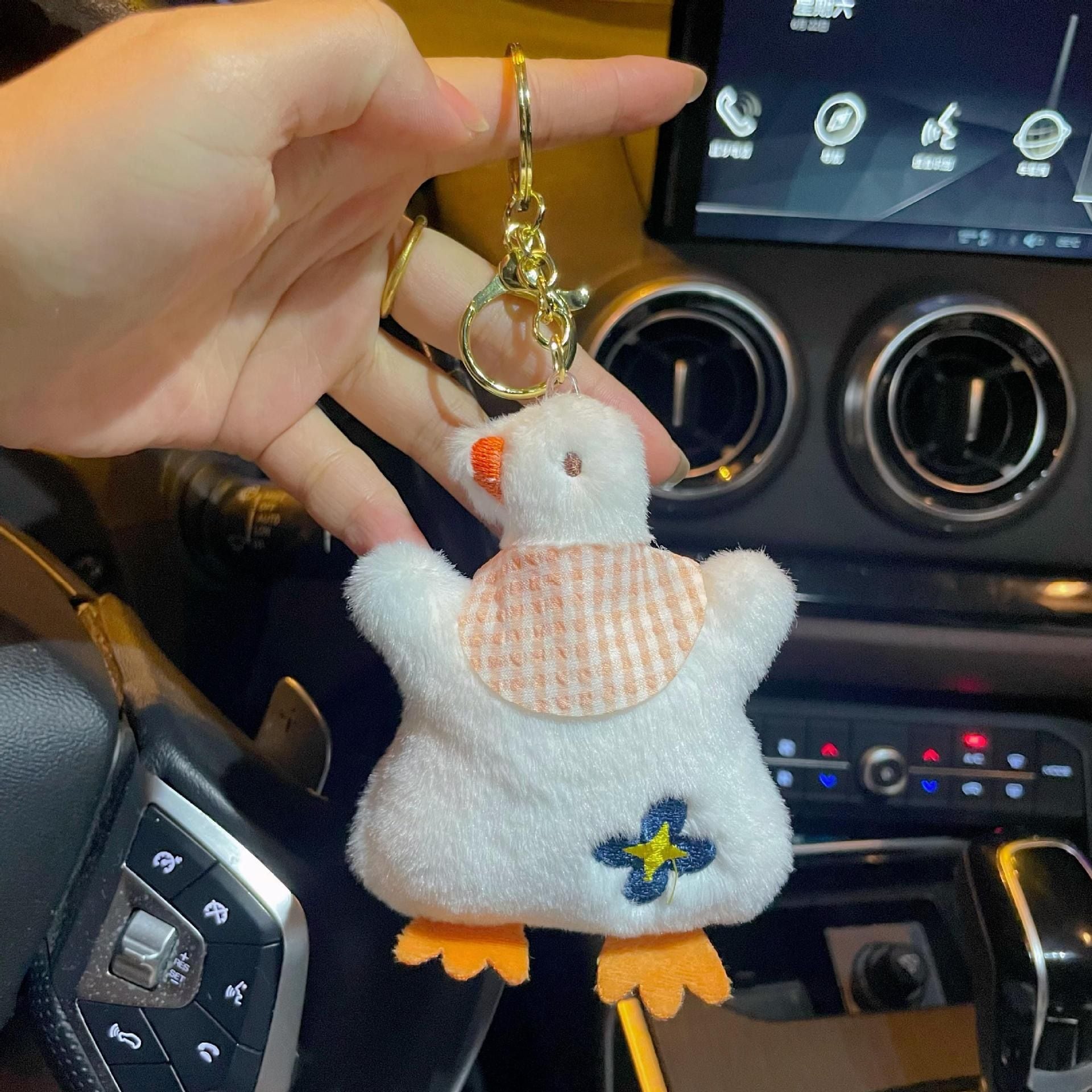  Móc Khoá Ngỗng Quàng Khăn 