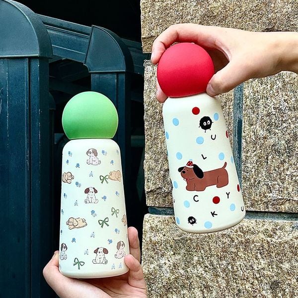  Bình Giữ Nhiệt Nắp Tròn 
