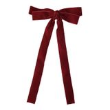  Kẹp Tóc Nơ Màu Đỏ Và Đen 