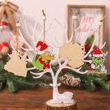  Set Tag Gỗ Grinch 12 Chiếc 