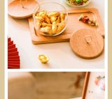  Khay Mứt Gỗ Sồi Phong Cách Nhật Bản 