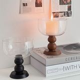  Ly Thuỷ Tinh, Gỗ Sồi Pháp Retro 