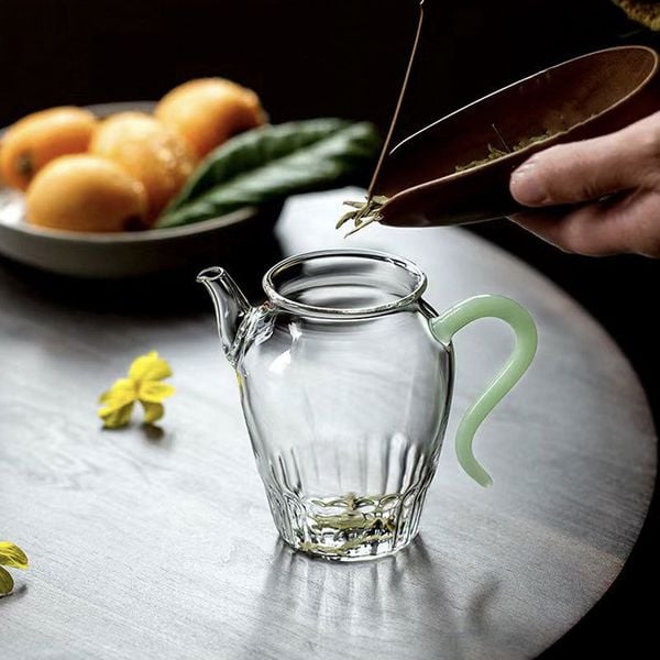  Ấm Trà Xanh Tâm Sen 