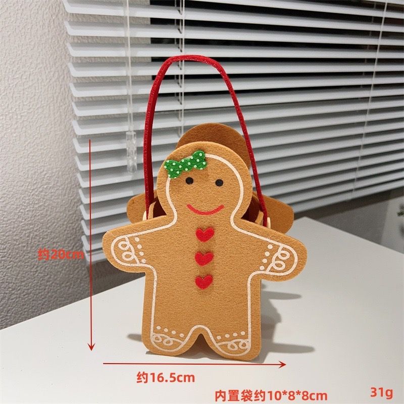  Túi Tote Hình Bánh Gừng 