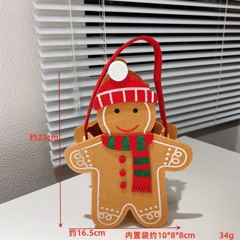  Túi Tote Hình Bánh Gừng 