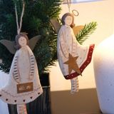  Thiên Thần Khắc Gỗ Vẽ Tay 