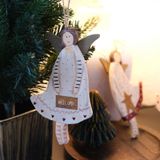  Thiên Thần Khắc Gỗ Vẽ Tay 