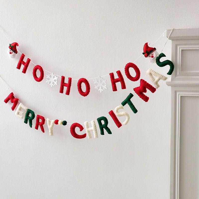  Dây Cờ Vải Handmade Xmas 