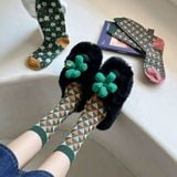  Tất Cotton Cao Cổ 