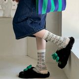  Tất Cotton Cao Cổ 