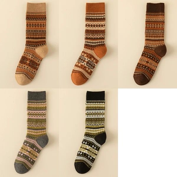  Tất Cao Cổ Maillard Style 