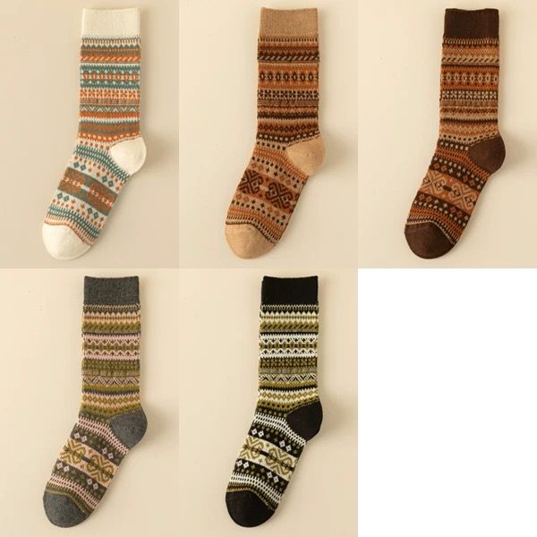  Tất Cao Cổ Maillard Style 