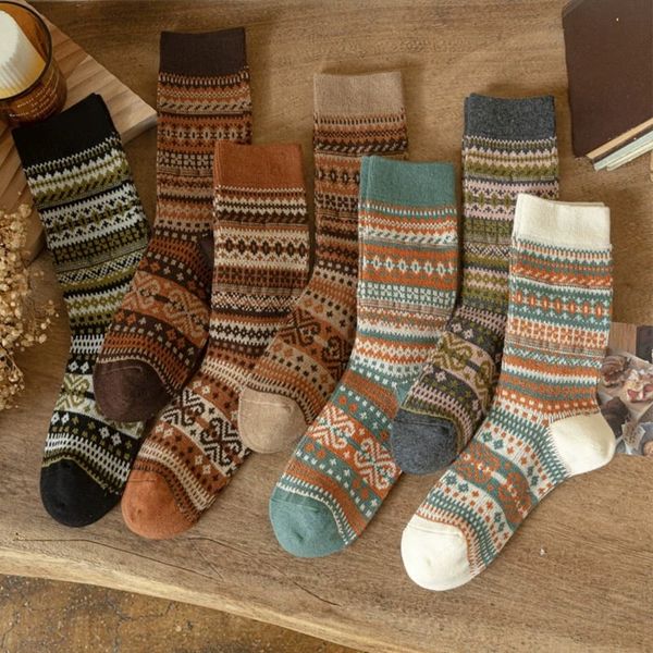  Tất Cao Cổ Maillard Style 