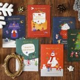  Thiệp Giáng Sinh Kèm Bì Thư 