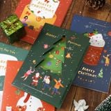  Thiệp Giáng Sinh Kèm Bì Thư 