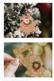  Set Tag Giấy Kraft Trang Trí Giáng Sinh 