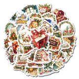  Set 50 Sticker XMAS 