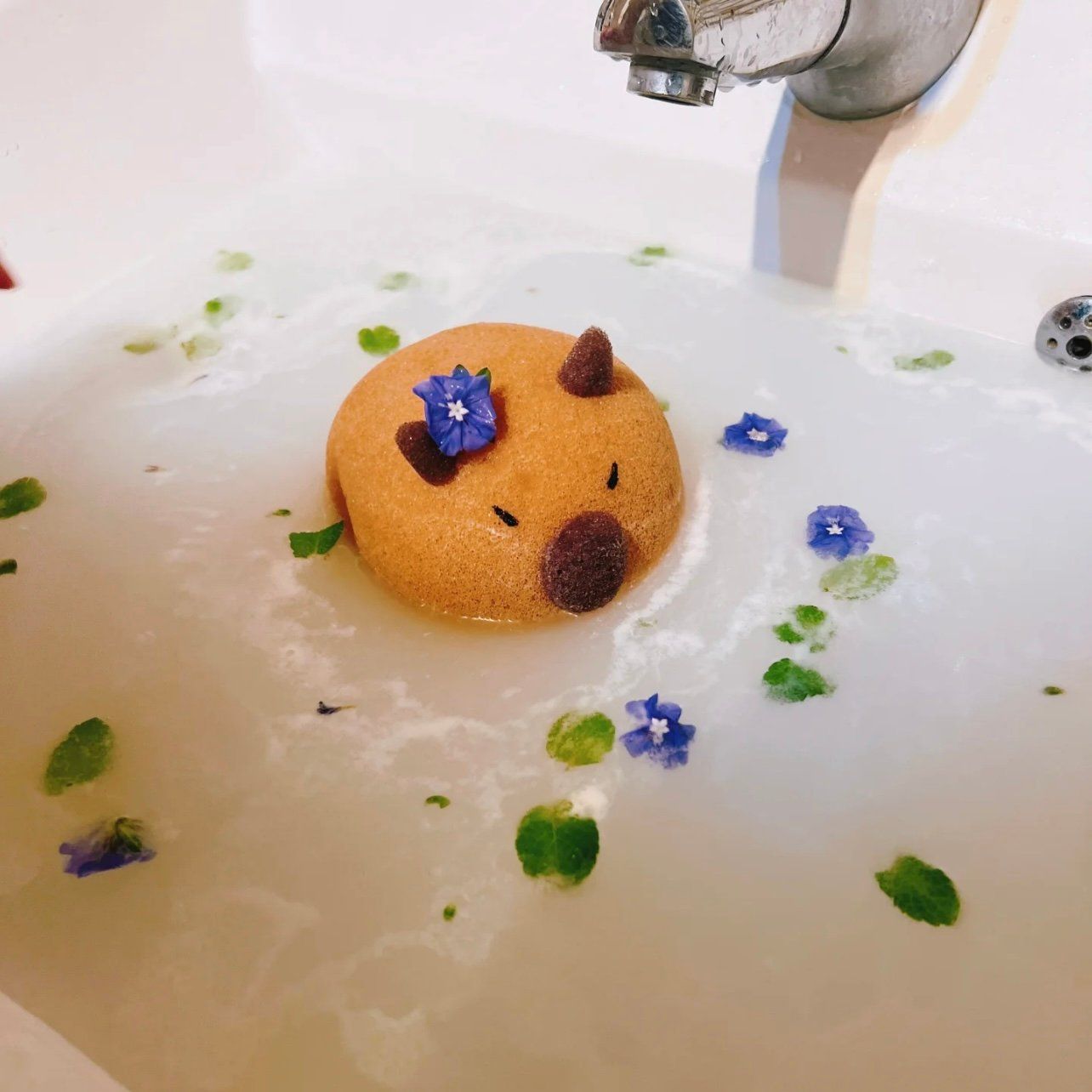  Quả Bóng Bọt Biển Tắm CapyBara 