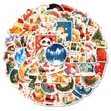  Set 50 Sticker XMAS 